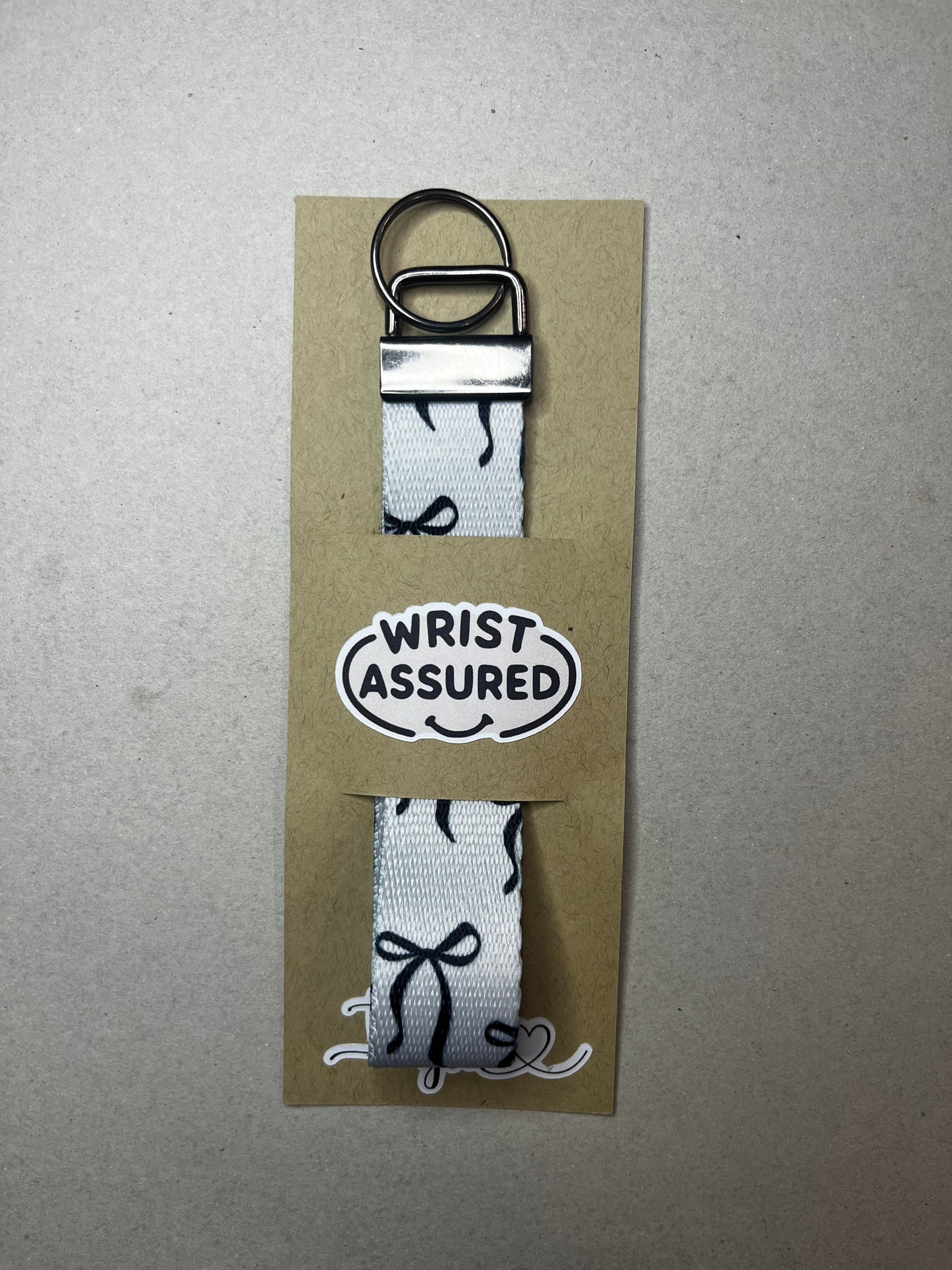 Go Big Or Go Home! - Big Bow Wristlet Keychain