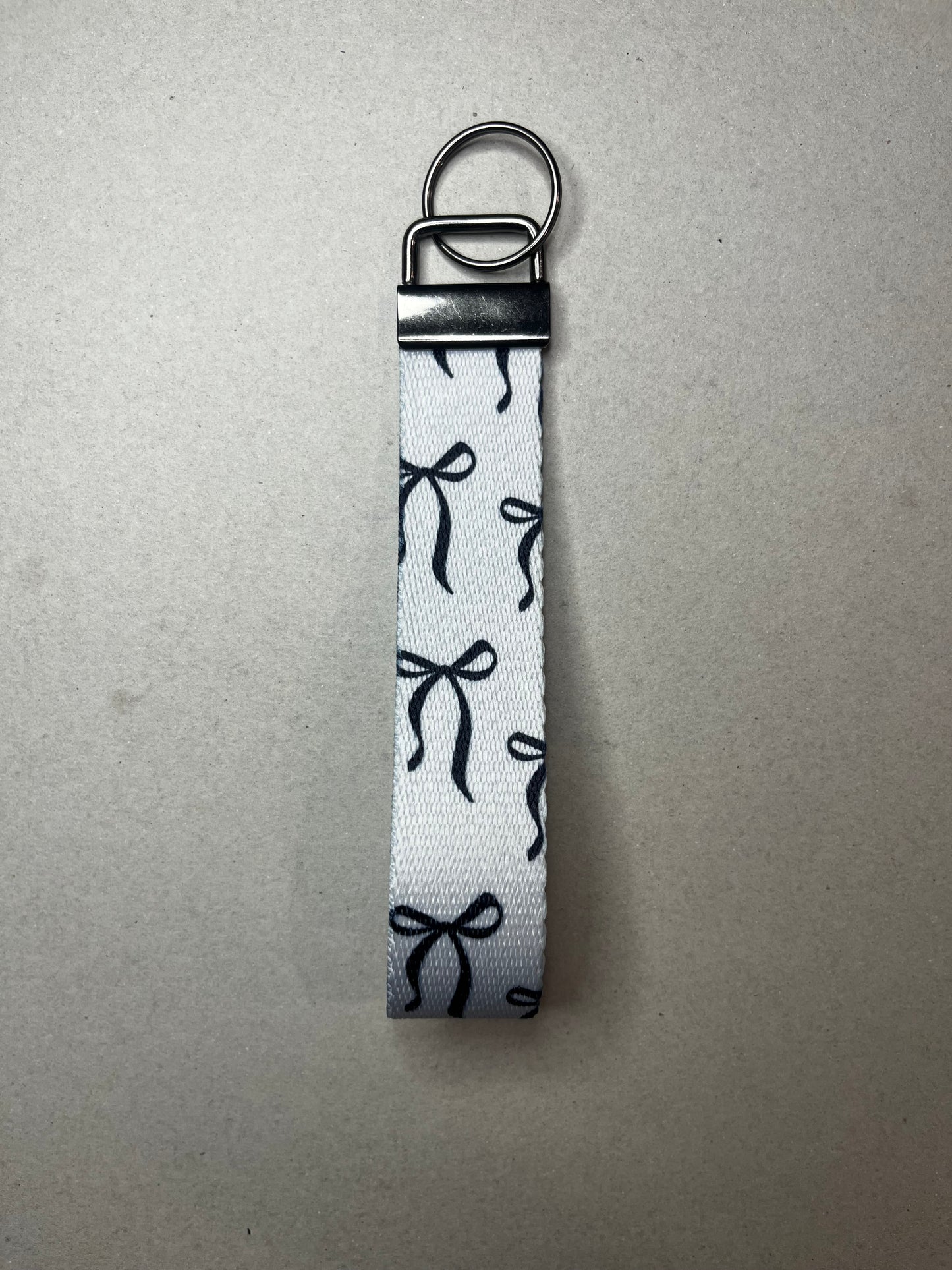 Go Big Or Go Home! - Big Bow Wristlet Keychain